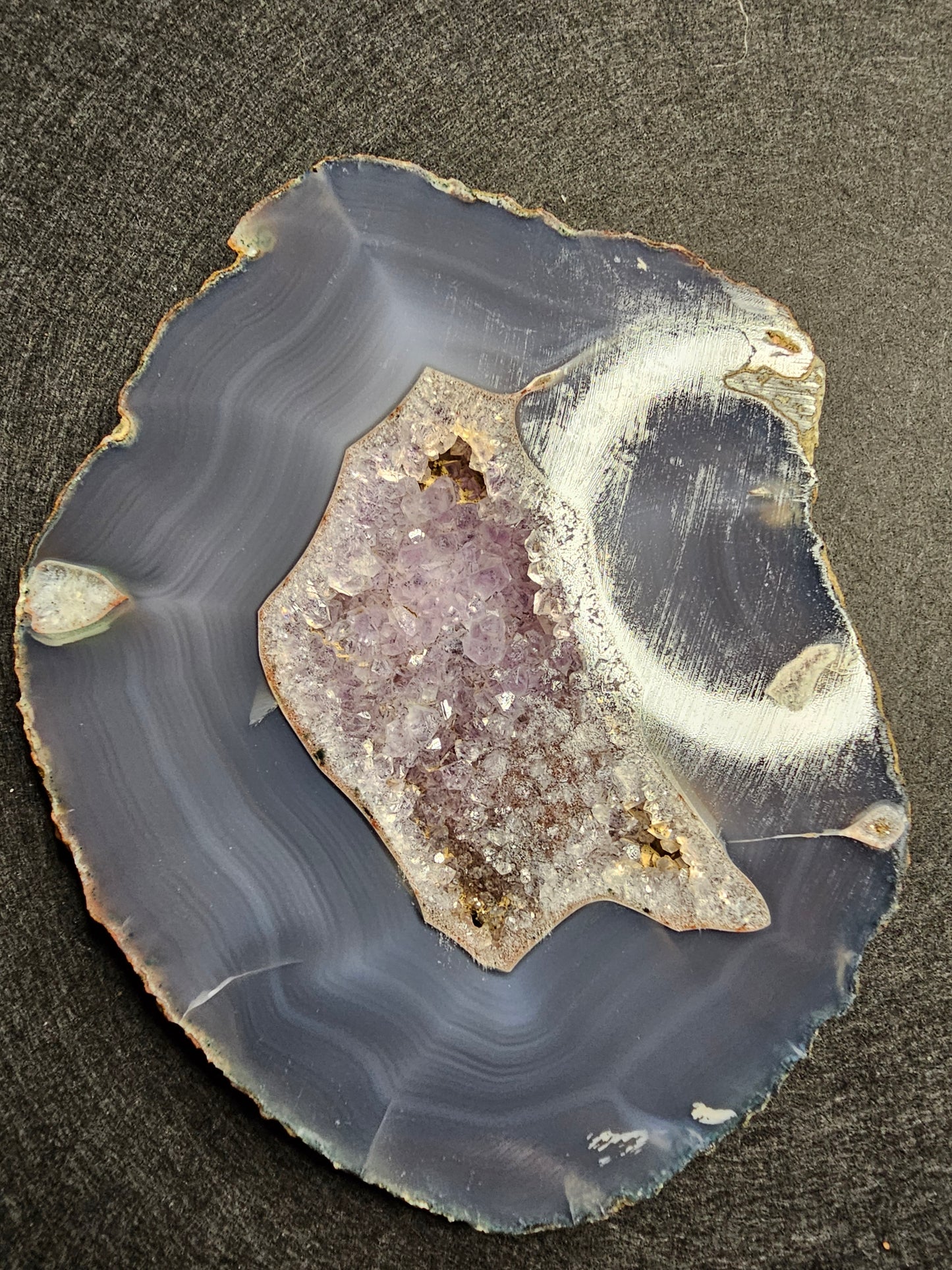 Amethyst Slab Slice