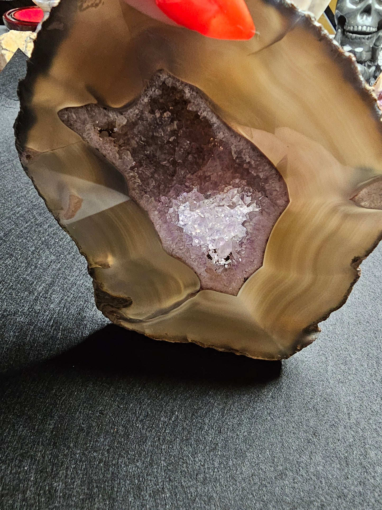 Amethyst Slab Slice