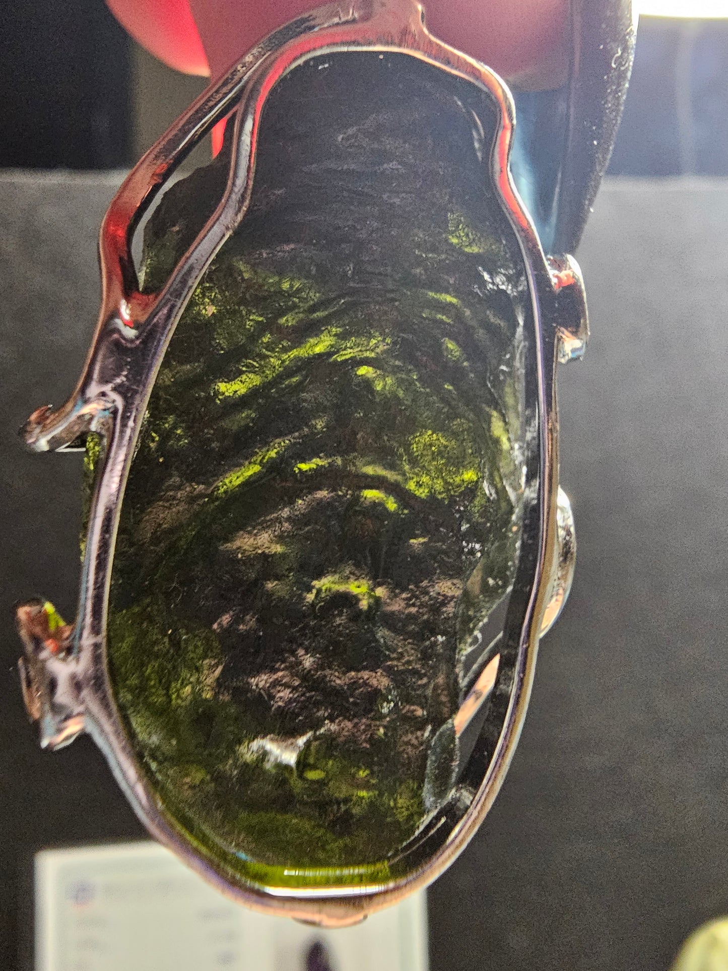Moldavite Pendant- A