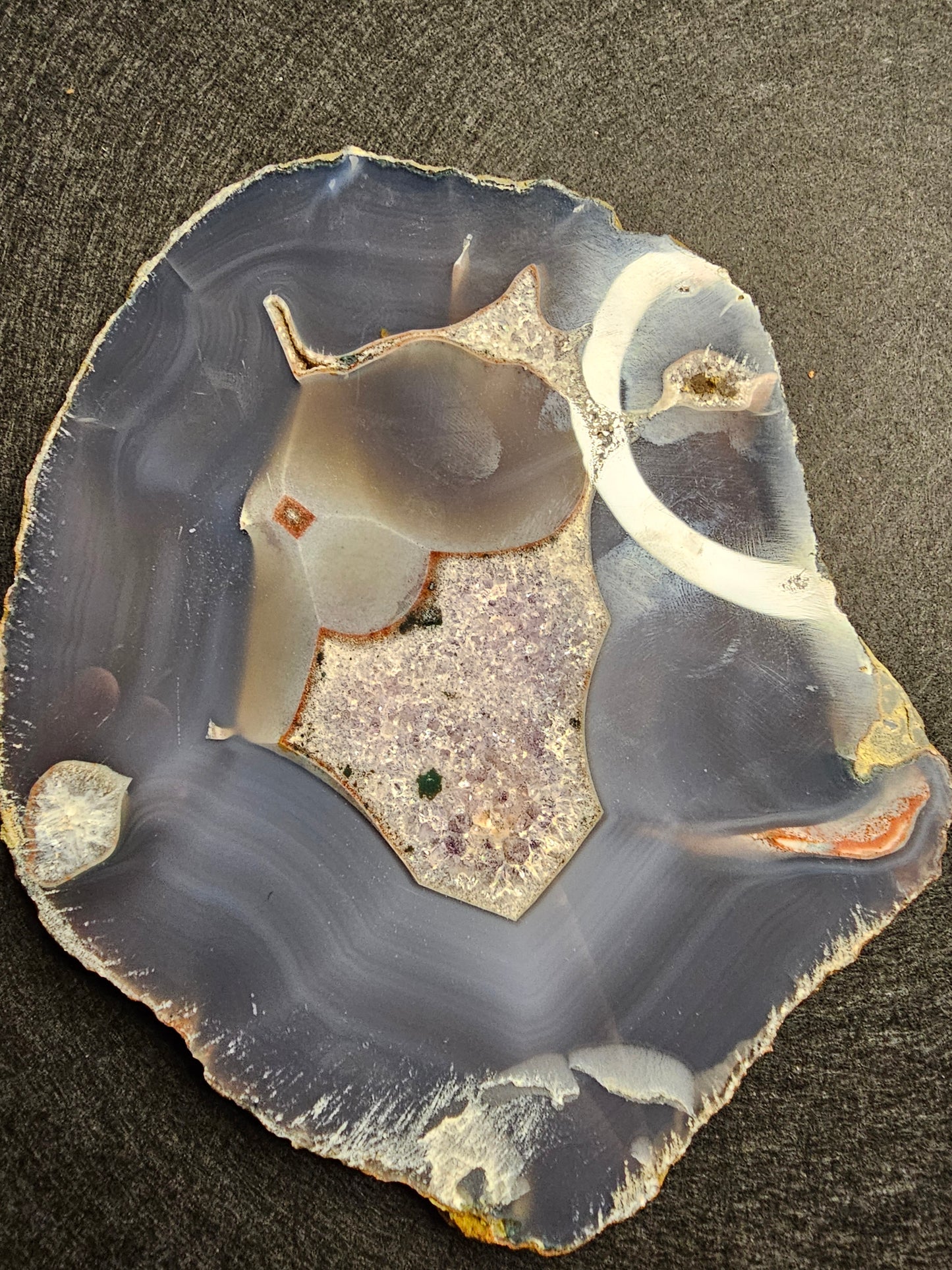 Amethyst Slab Slice