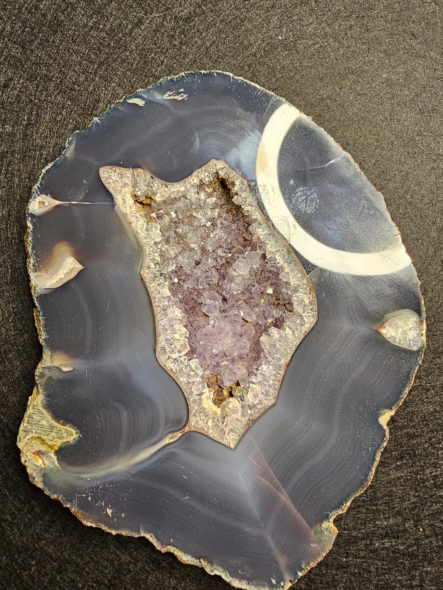 Amethyst Slab Slice
