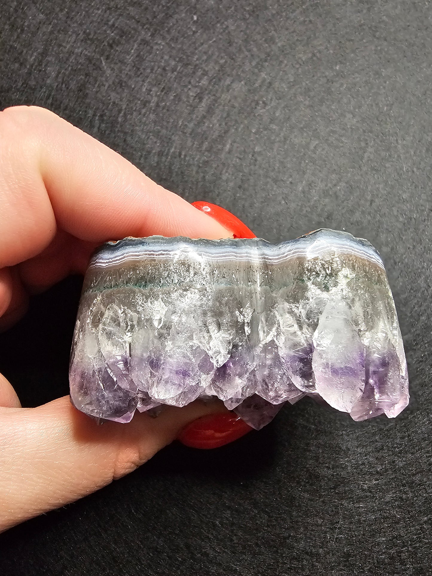Purple Amethyst Heart 💜