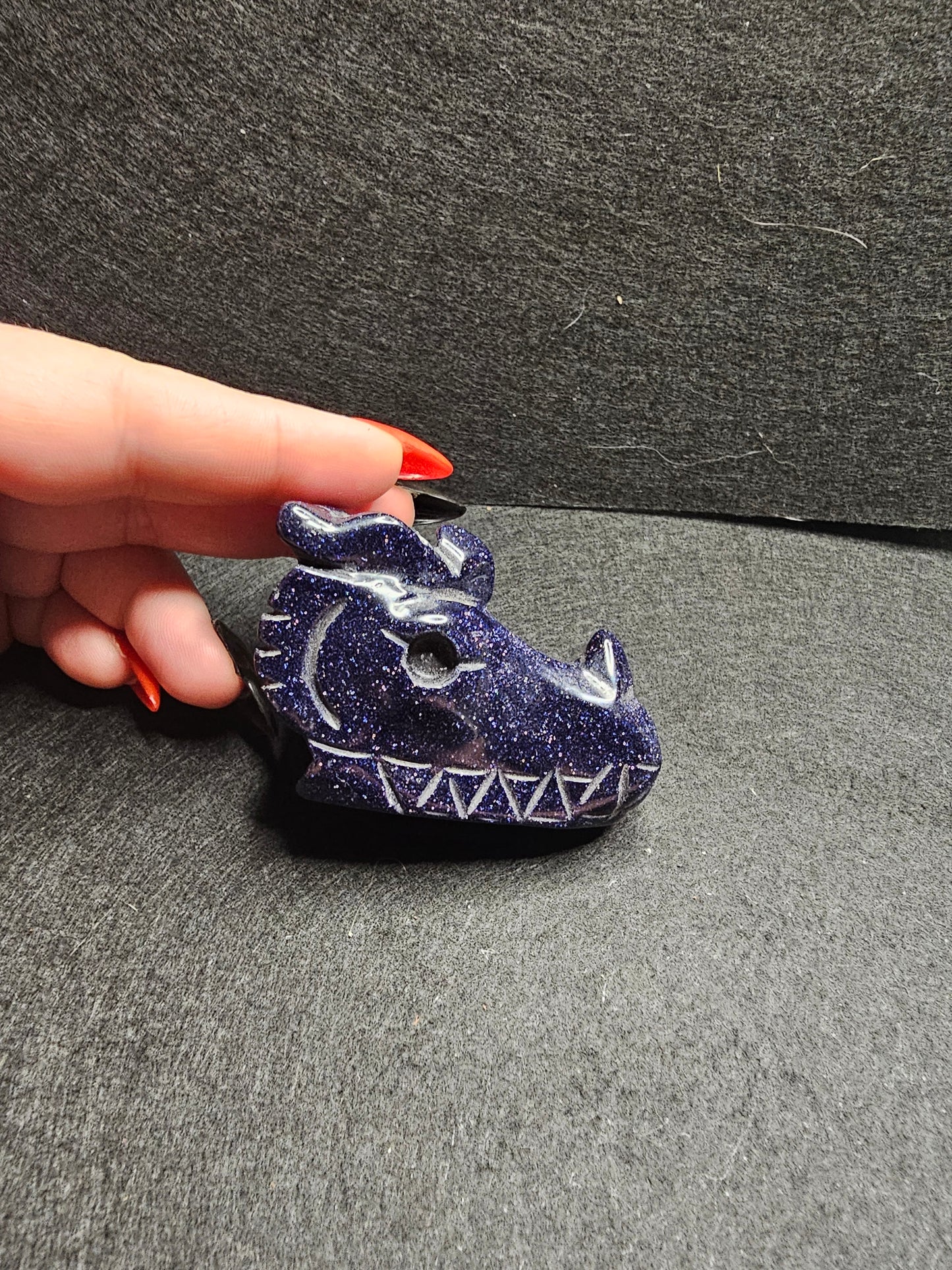 Sand stone Dragon head