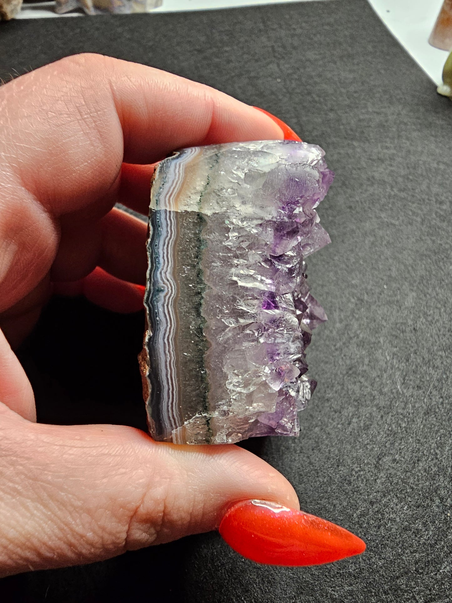 Purple Amethyst Heart 💜