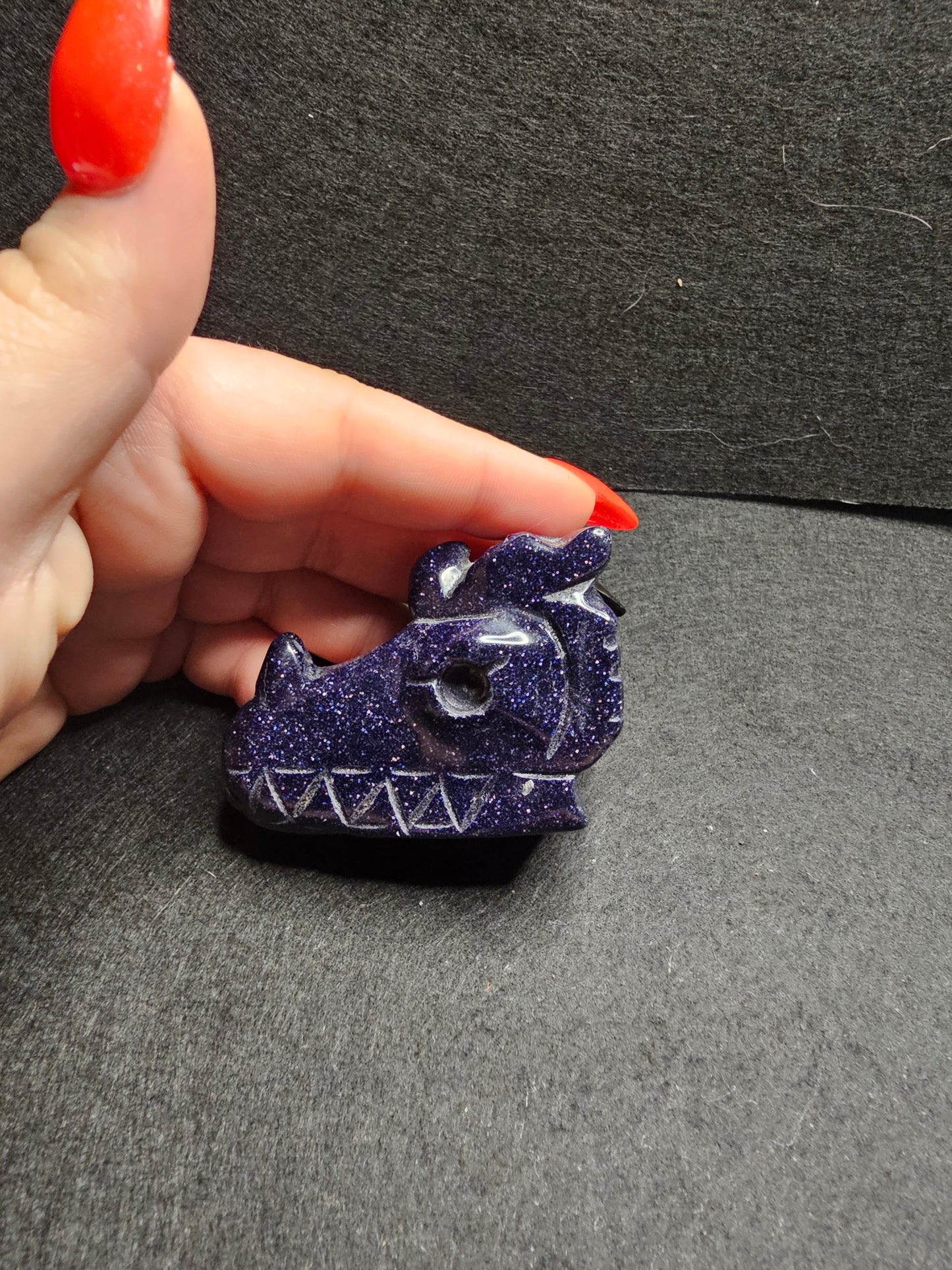 Sand stone Dragon head