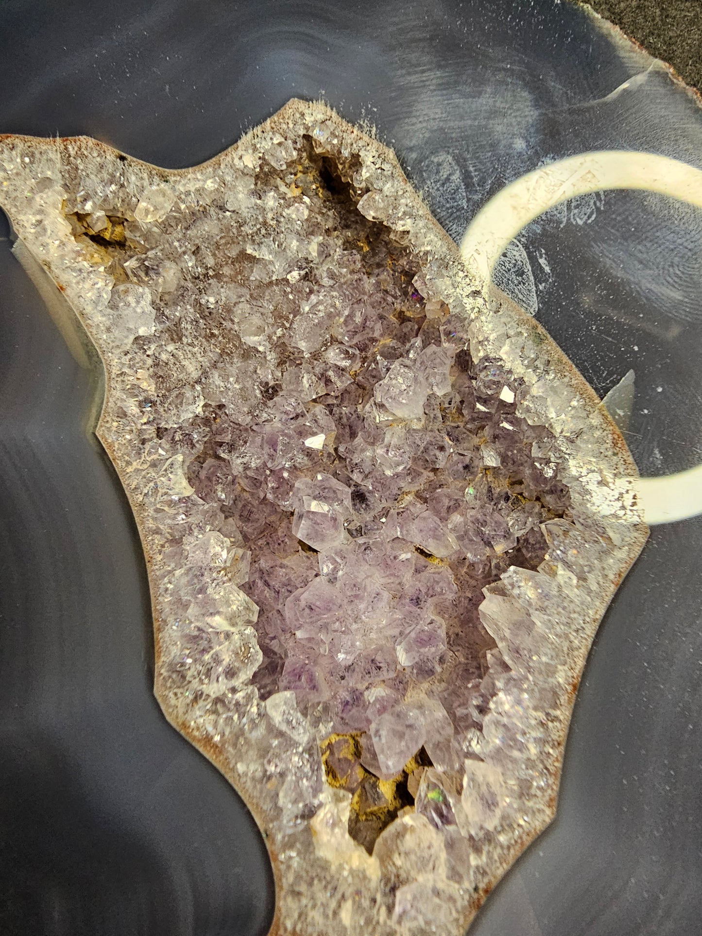 Amethyst Slab Slice