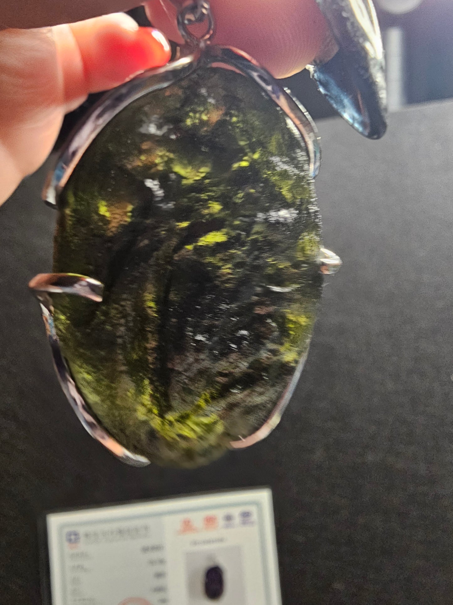 Moldavite Pendant- C