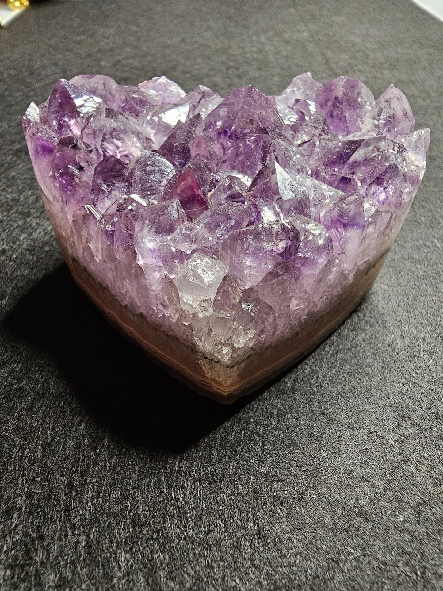 Purple Amethyst Heart 💜