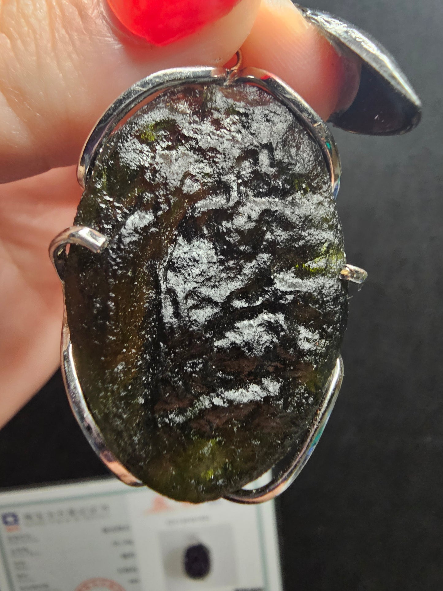 Moldavite Pendant- C