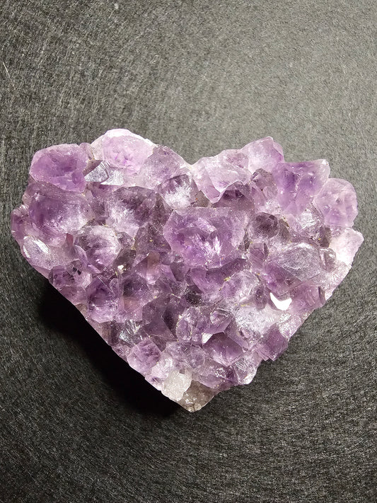 Purple Amethyst Heart 💜