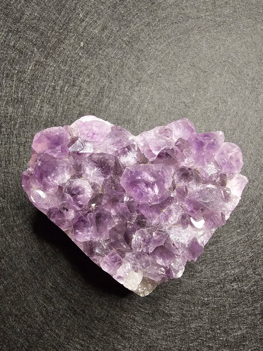 Purple Amethyst Heart 💜